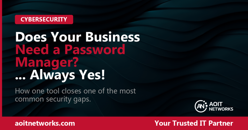 Does your business need a password manager